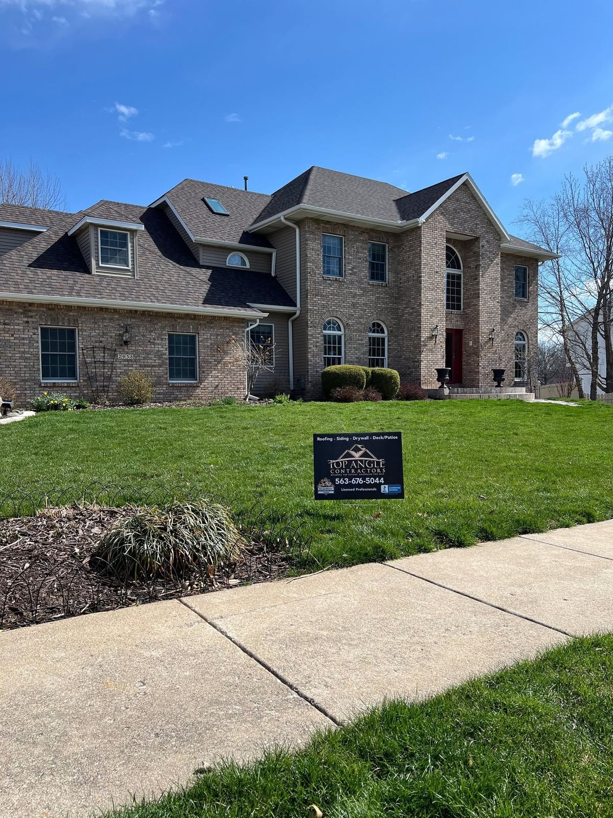 Completed Top Angle Contractors project
